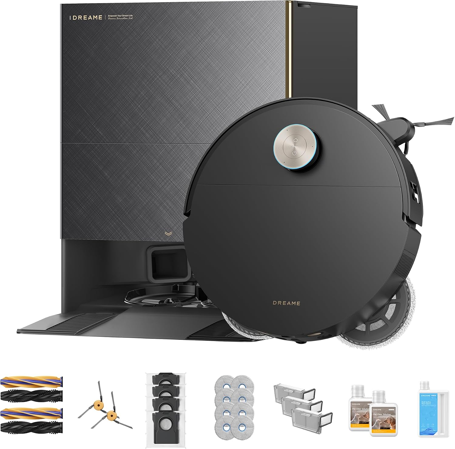 Robot aspirapolvere e lavapavimenti Dreame X60 Max Ultra Complete