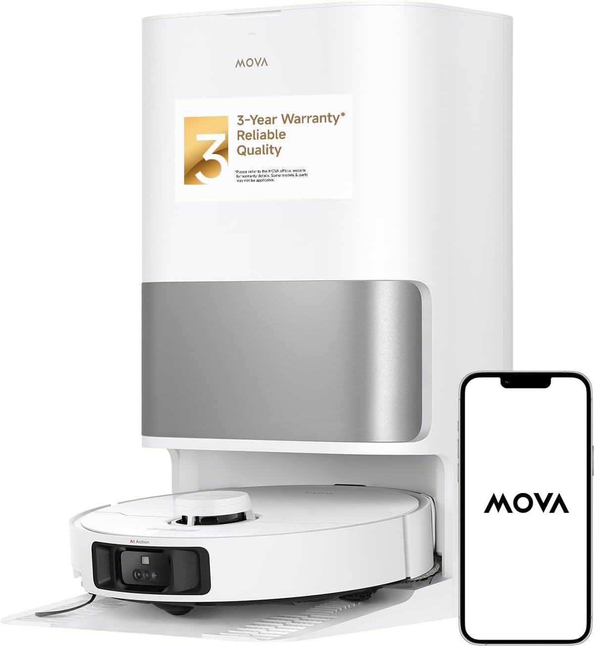 Robot aspirapolvere e lavapavimenti MOVA P10 Pro Ultra